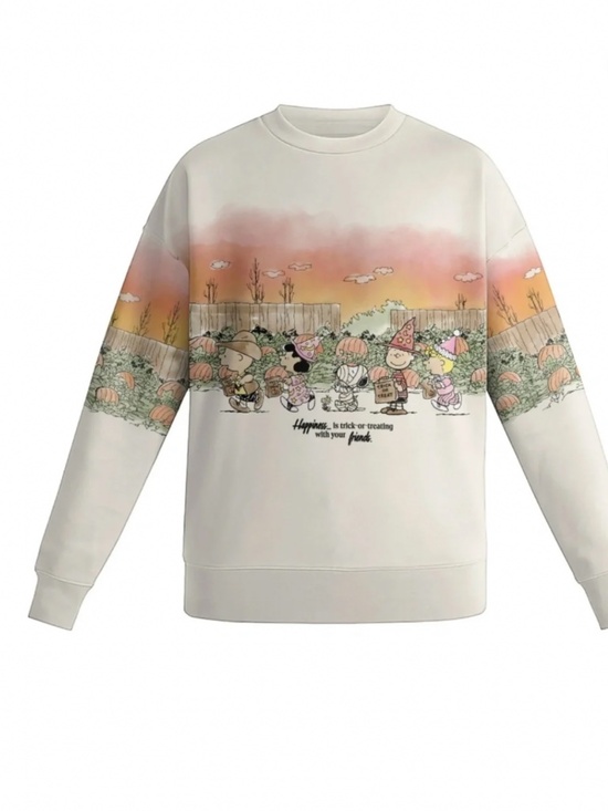 Peanuts Tops - Peanuts Women’s Halloween Sweatshirt Size Medium NWT